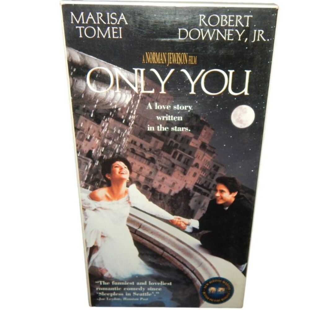 ONLY YOU Marisa Tomei Robert Downey Jr. vintage VHS tape in original paper case